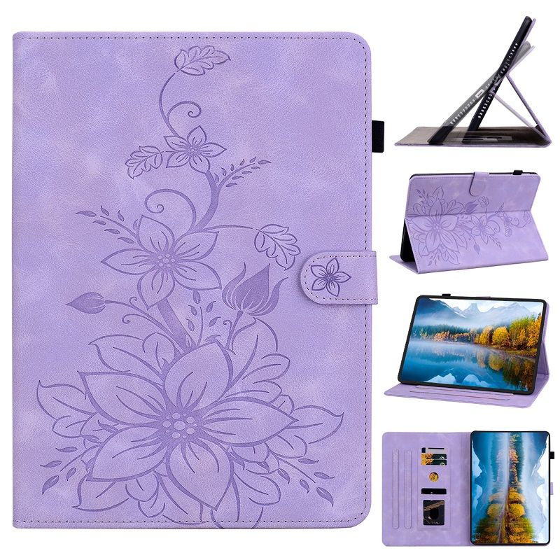 Cover for Infinix Xpad 11.0" Tablet Protective Case PU Leather With Pen Holder, Magnetic Protective Case With Split Bracket