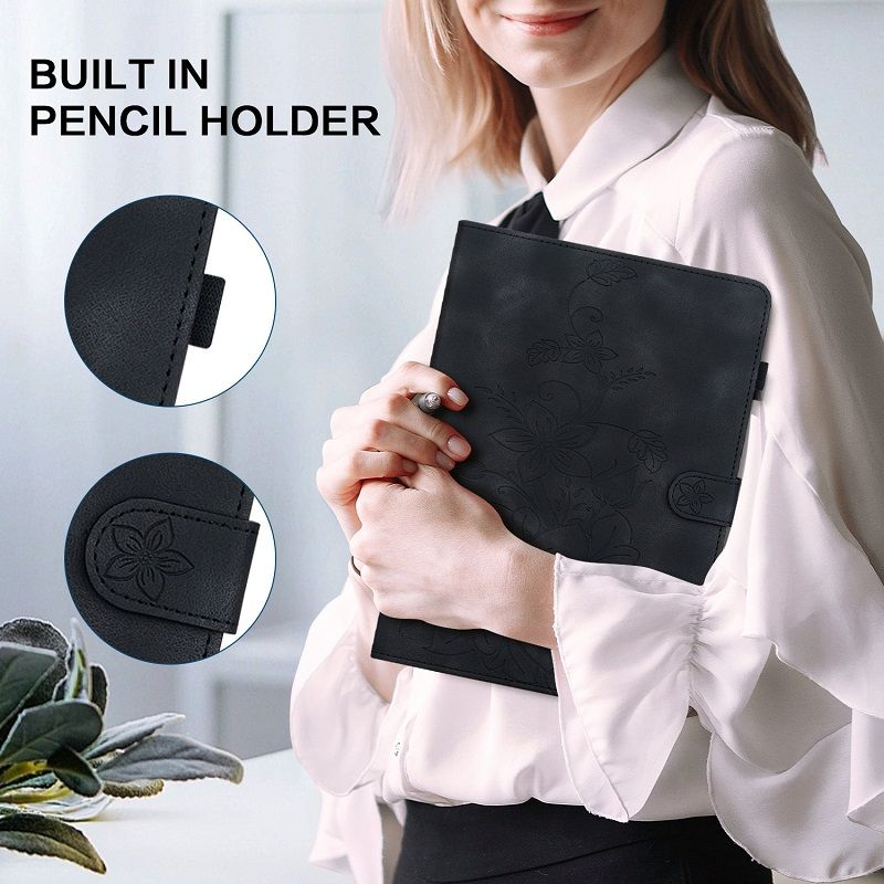 Cover for itel VistaTab 30 11.0" Tablet Protective Case PU Leather With Pen Holder, Magnetic Protective Case With Split Bracket