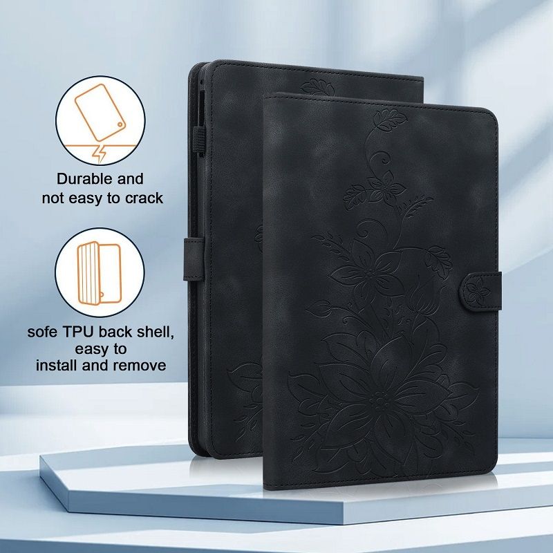 Cover for itel VistaTab 30 11.0" Tablet Protective Case PU Leather With Pen Holder, Magnetic Protective Case With Split Bracket