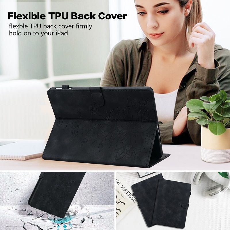 Cover for itel VistaTab 30 11.0" Tablet Protective Case PU Leather With Pen Holder, Magnetic Protective Case With Split Bracket