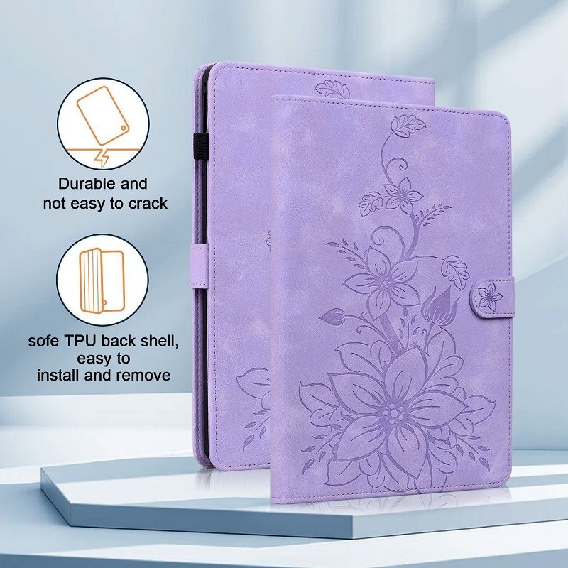 Cover for Tecno Megapad 11 11.0" Tablet Protective Case PU Leather With Pen Holder, Magnetic Protective Case With Split Bracket