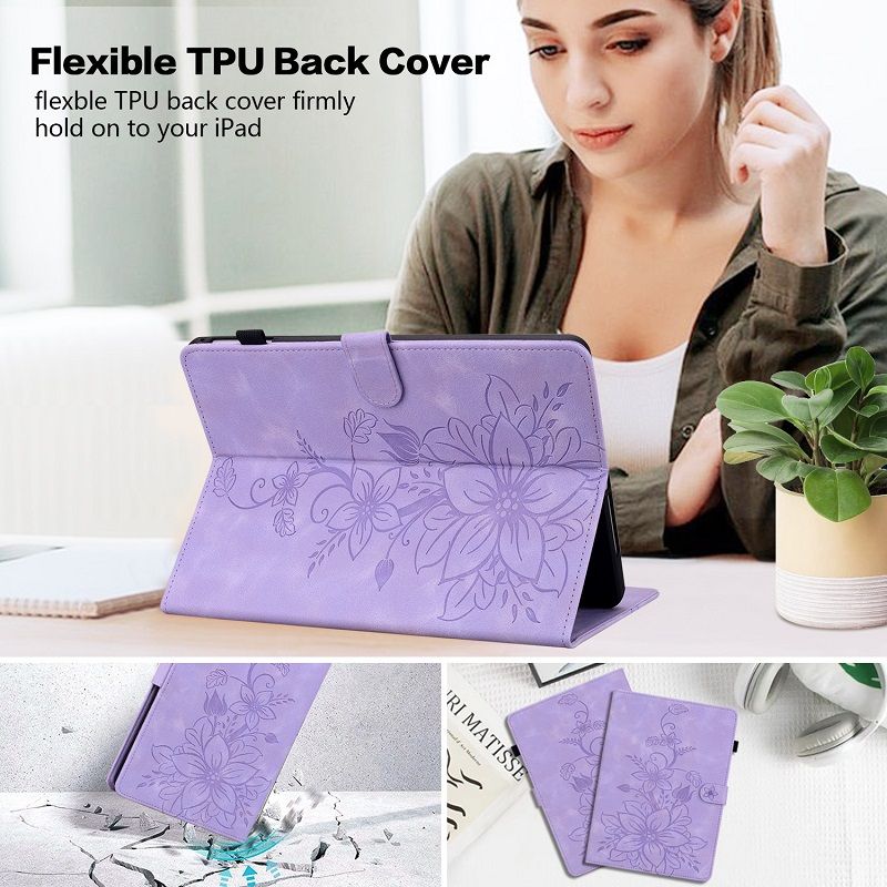 Cover for Tecno Megapad 11 11.0" Tablet Protective Case PU Leather With Pen Holder, Magnetic Protective Case With Split Bracket