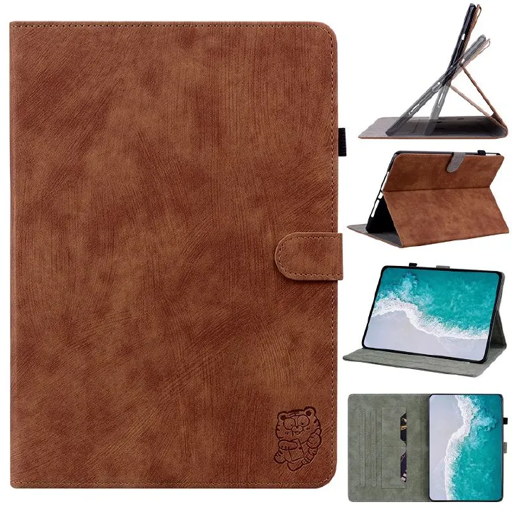 Cover for itel Pad One 10.1" inch Tablet Protective Case PU Leather With Pen Holder, Magnetic Protective Case With Split Bracket