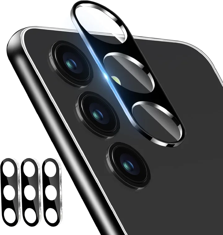 [3-piece set] Camera Lens Protective Film for Samsung Galaxy A16 Back Lens Cover, Ultra High Definition, 9H Hardness, Scratch Resistant Easy to Install [no impact on night photography]