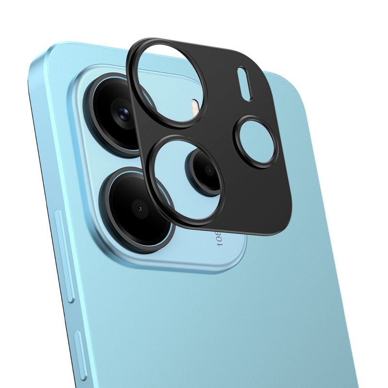 [1 - Pieces] Camera lens Protective Film For Xiaomi Redmi Note 14 4G/ Note 14 Pro 4G Alloy Camera Cover [Barrier Free Shooting] [Protective Case Friendly] [High-Quality Metal]