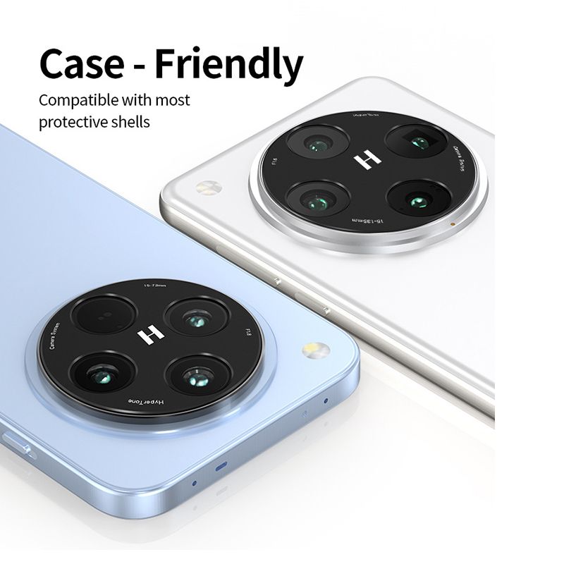 Camera lens Protective Film For OPPO Find X8, Find X8 Pro Alloy Camera Cover Without Glass [Barrier Free Shooting] [Protective Case Friendly] [High-Quality Metal]