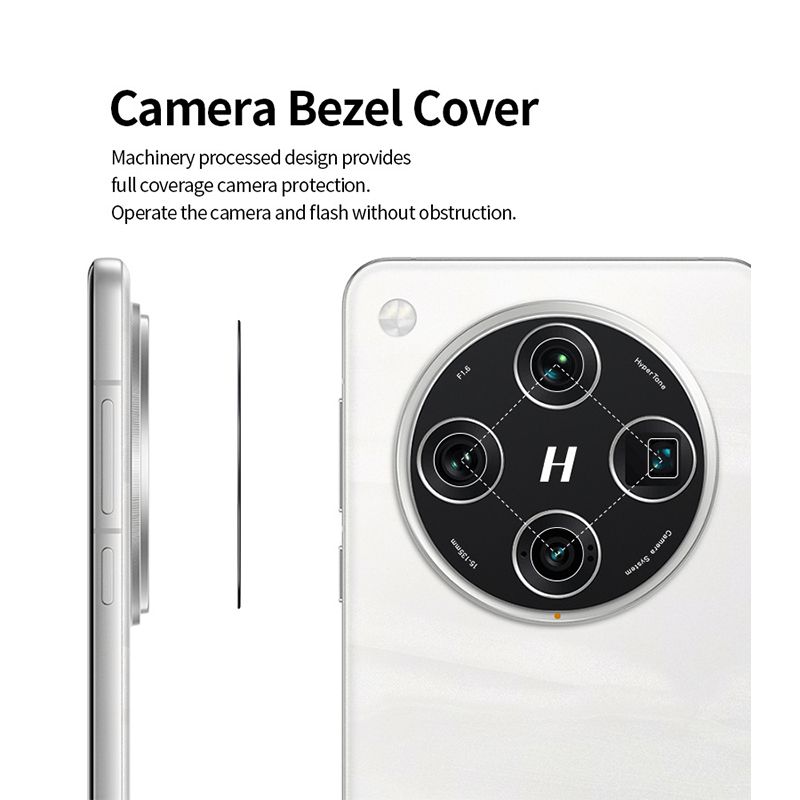 Camera lens Protective Film For OPPO Find X8, Find X8 Pro Alloy Camera Cover Without Glass [Barrier Free Shooting] [Protective Case Friendly] [High-Quality Metal]