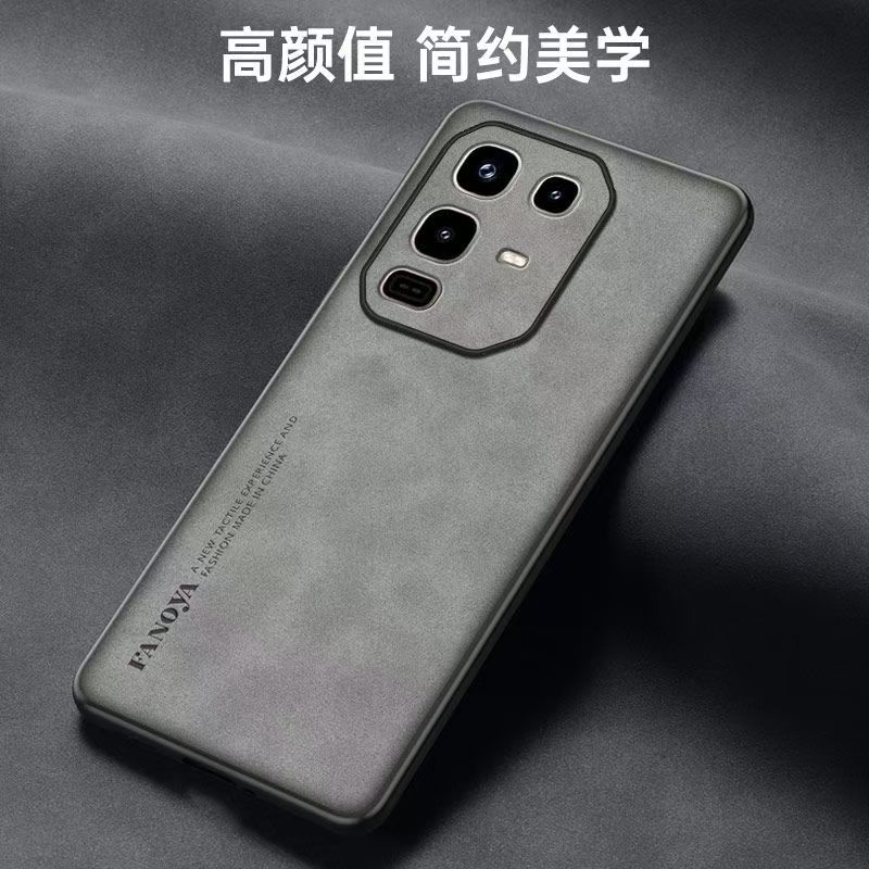 Luxury Business Retro Leather Phone Case For Infinix Note 50 Pro 4G/X6855, Shockproof Fall prevention Protective Case