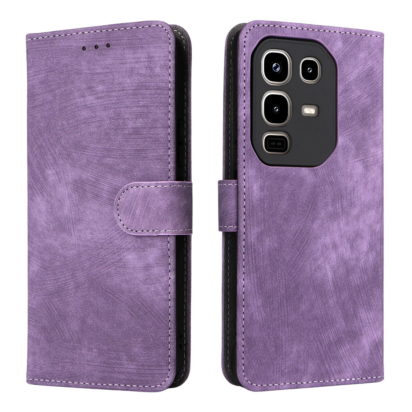 Flip Cover for Infinix Note 50 Pro 4G PU Leather Phone Case Full-Body Protection Shockproof [RFID Blocking] Wallet Cover