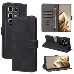 Flip Cover for Infinix Note 50 Pro 4G PU Leather Phone Case Full-Body Protection Shockproof [RFID Blocking] Wallet Cover
