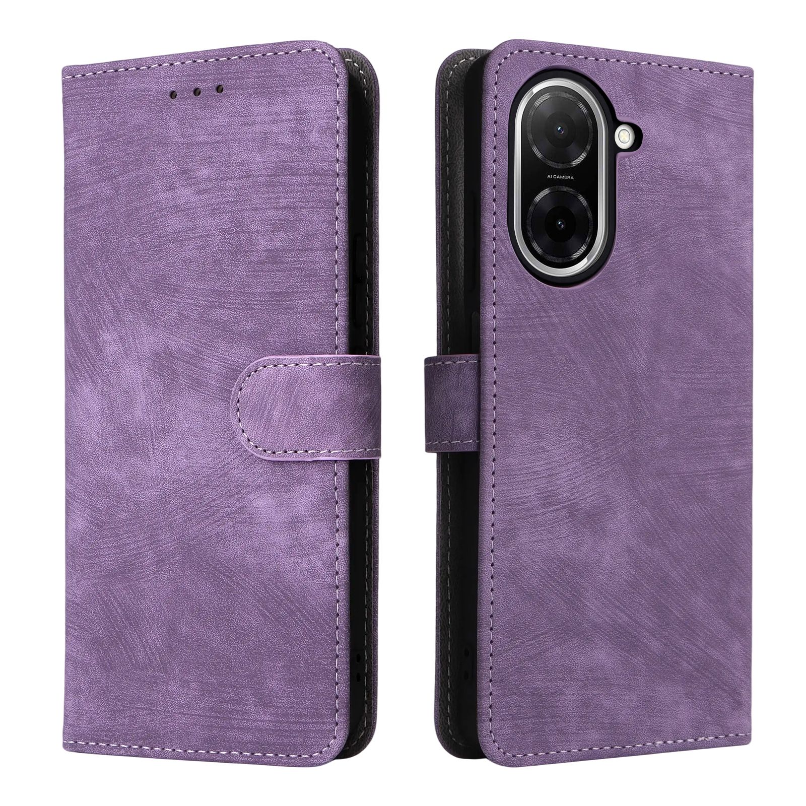 Flip Cover for Xiaomi Redmi A5 / Poco C71 PU Leather Phone Case Full-Body Protection Shockproof [RFID Blocking] Wallet Cover