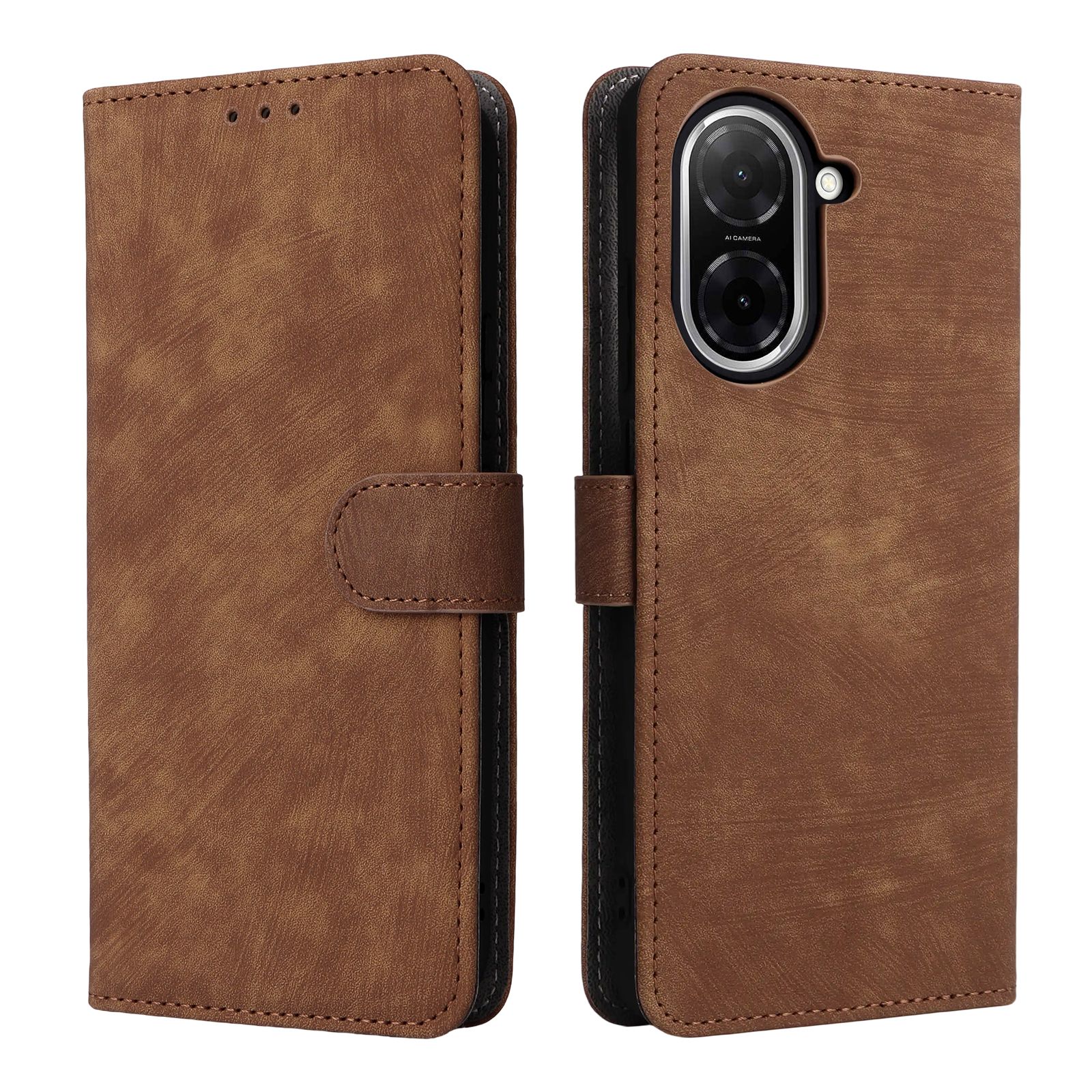 Flip Cover for Xiaomi Redmi A5 / Poco C71 PU Leather Phone Case Full-Body Protection Shockproof [RFID Blocking] Wallet Cover