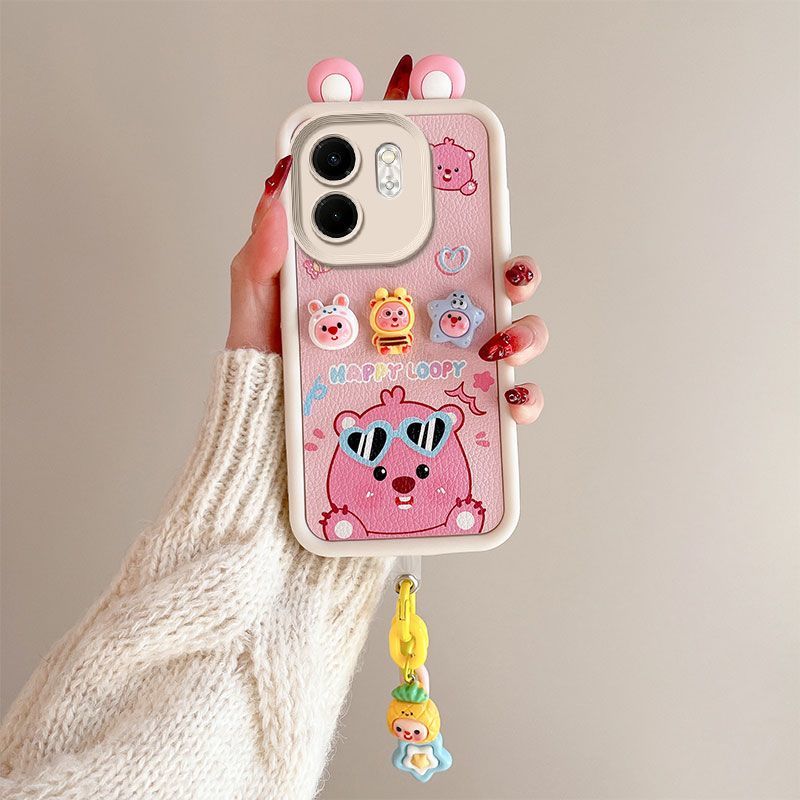 Cover for Infinix Hot 50i / Smart 9 Cute Fashion Silicone Anti Drop Soft Phone Case