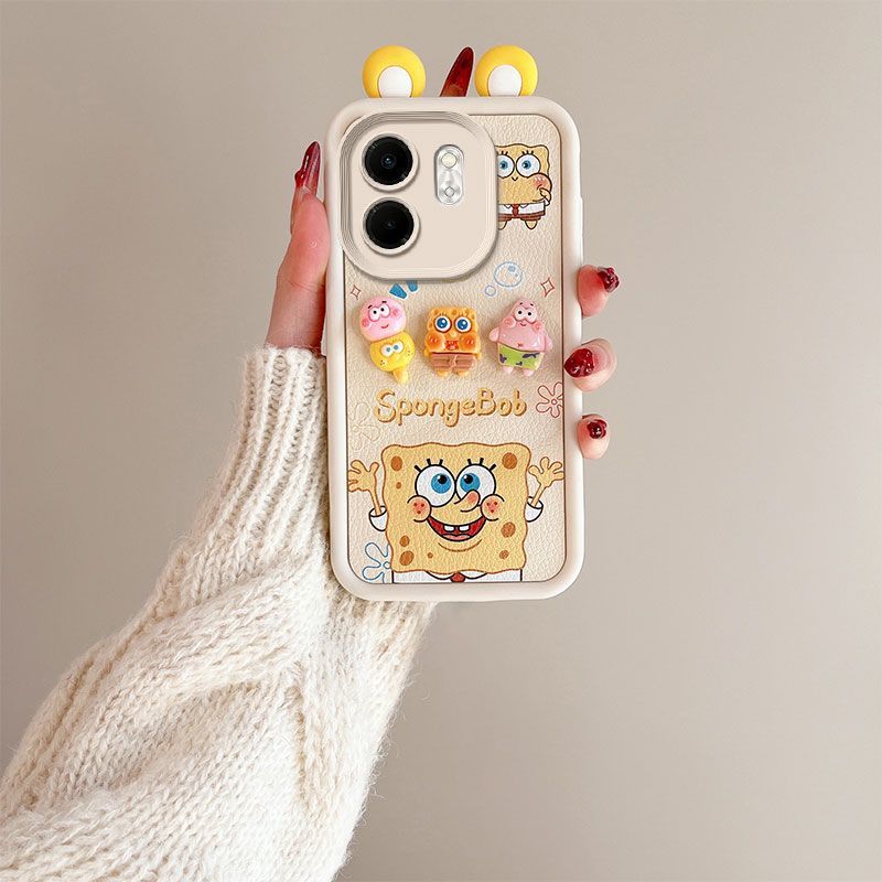 Cover for Infinix Hot 50i / Smart 9 Cute Fashion Silicone Anti Drop Soft Phone Case