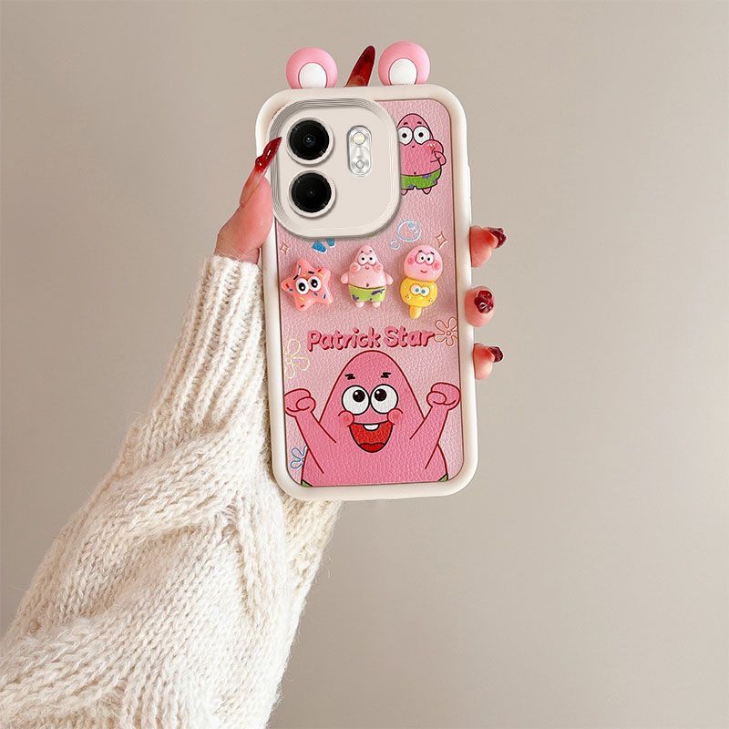 Cover for Infinix Hot 50i / Smart 9 Cute Fashion Silicone Anti Drop Soft Phone Case