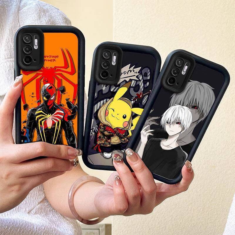 Cover for Xiaomi Redmi Note 10 6.5" 5G Cute Fashion Silicone Anti Drop Soft Phone Case