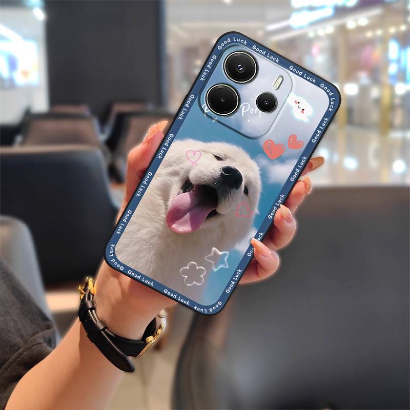 Phone Case for Xiaomi Redmi Note 14 (4G) Silicone Cover Shockproof Bumper Cute Young Fashion Protective Case