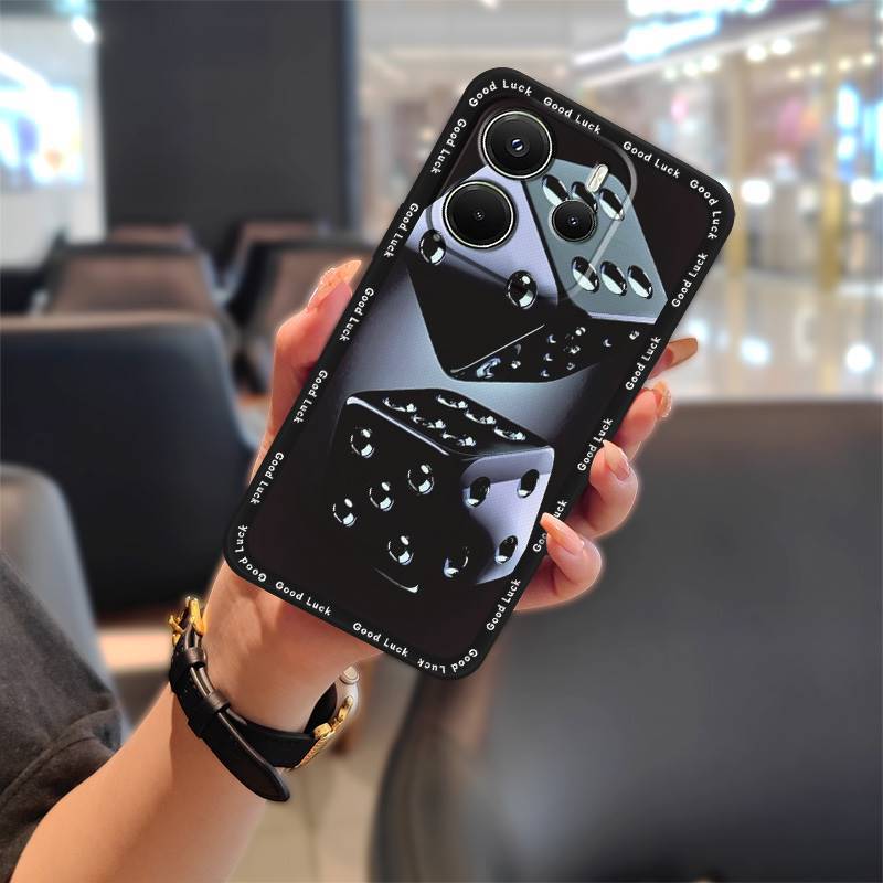 Phone Case for Xiaomi Redmi Note 14 (4G) Silicone Cover Shockproof Bumper Cute Young Fashion Protective Case