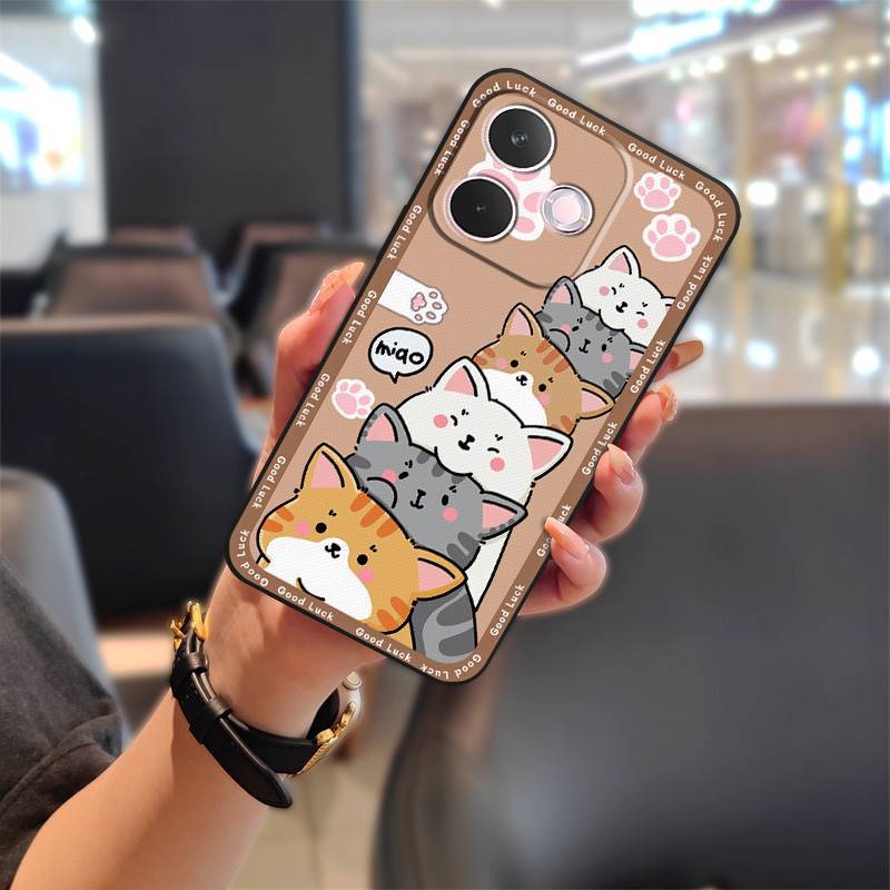 Phone Case for OPPO A5 Pro 6.67'' Silicone Cover Shockproof Bumper Cute Young Fashion Protective Case