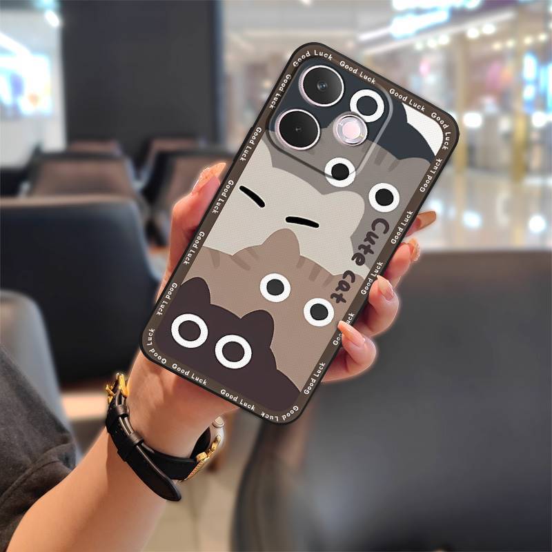 Phone Case for OPPO A5 Pro 6.67'' Silicone Cover Shockproof Bumper Cute Young Fashion Protective Case