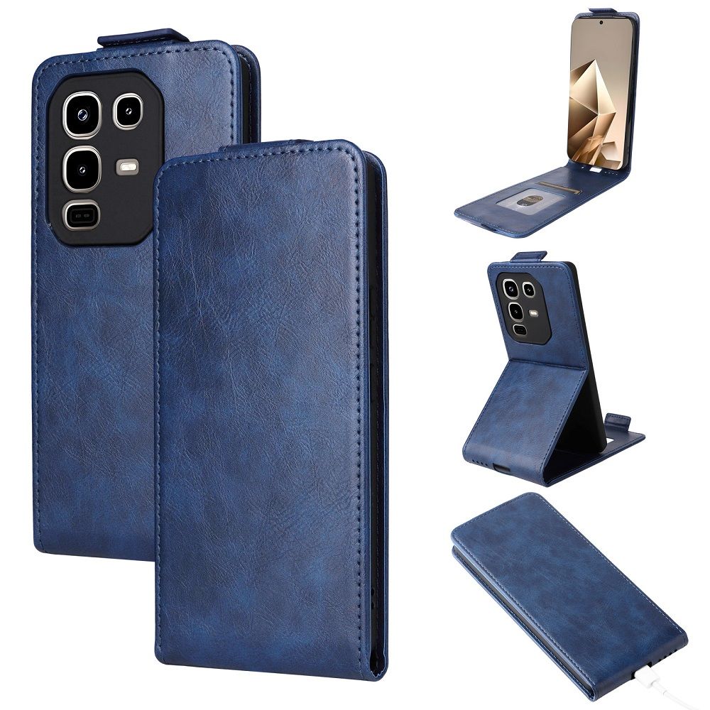 Leather Flip Cover Case For Infinix Note 50 50 Pro Up And Down Open Flip Cover PU Leather Durable Protective Cover