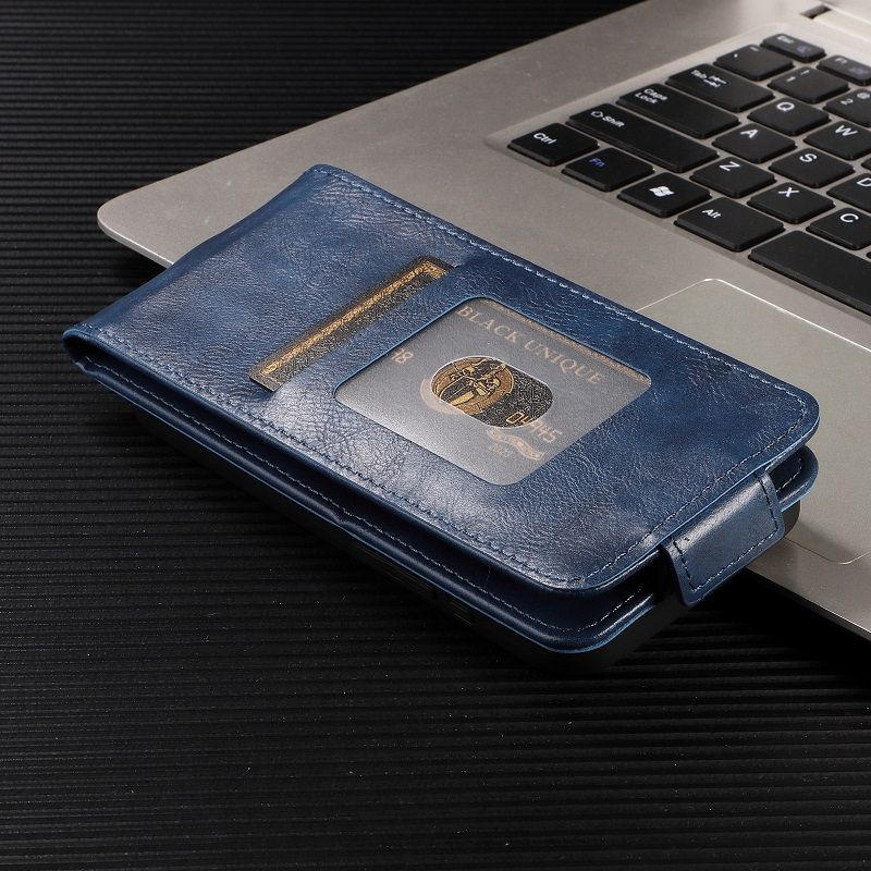 Leather Flip Cover Case For Tecno Camon 40, 40 Pro Up And Down Open Flip Cover PU Leather Durable Protective Cover