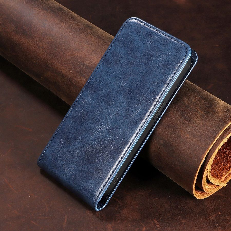 Leather Flip Cover Case For Tecno Camon 40, 40 Pro Up And Down Open Flip Cover PU Leather Durable Protective Cover