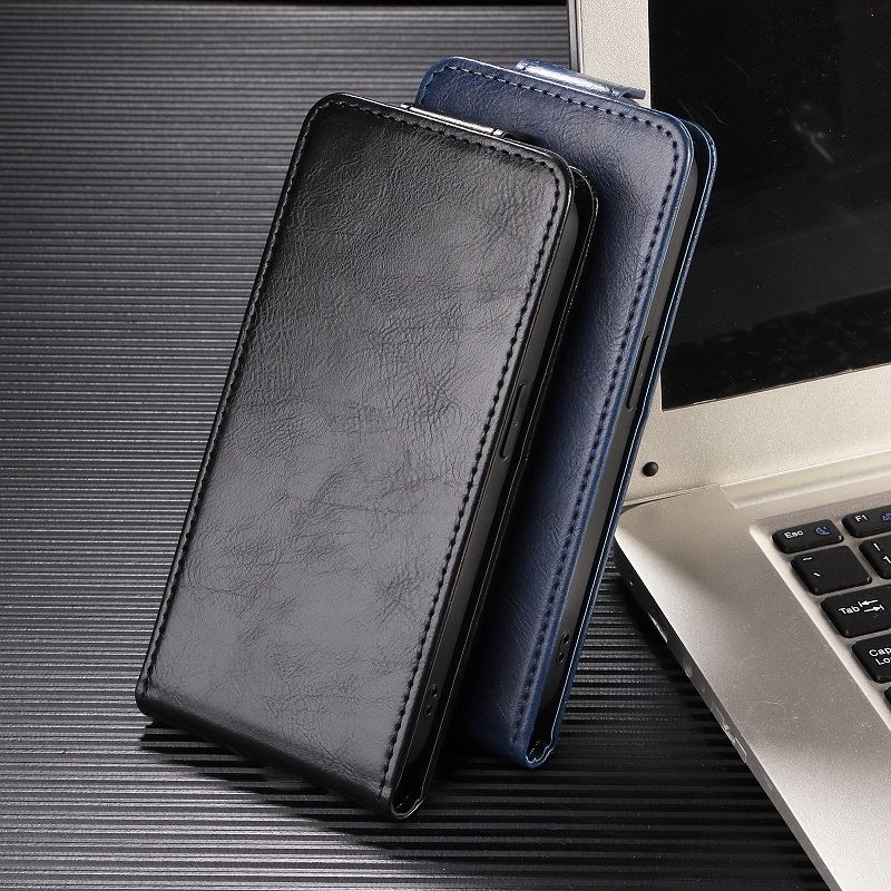 Leather Flip Cover Case For Motorola Edge 60 Fusion, Up And Down Open Flip Cover PU Leather Durable Protective Cover