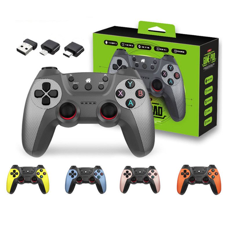 2.4GHz Wireless Game Controller Joystick with OTG Adapter for Android TV Box/Smart TV/PC/Mobile Phone Gaming