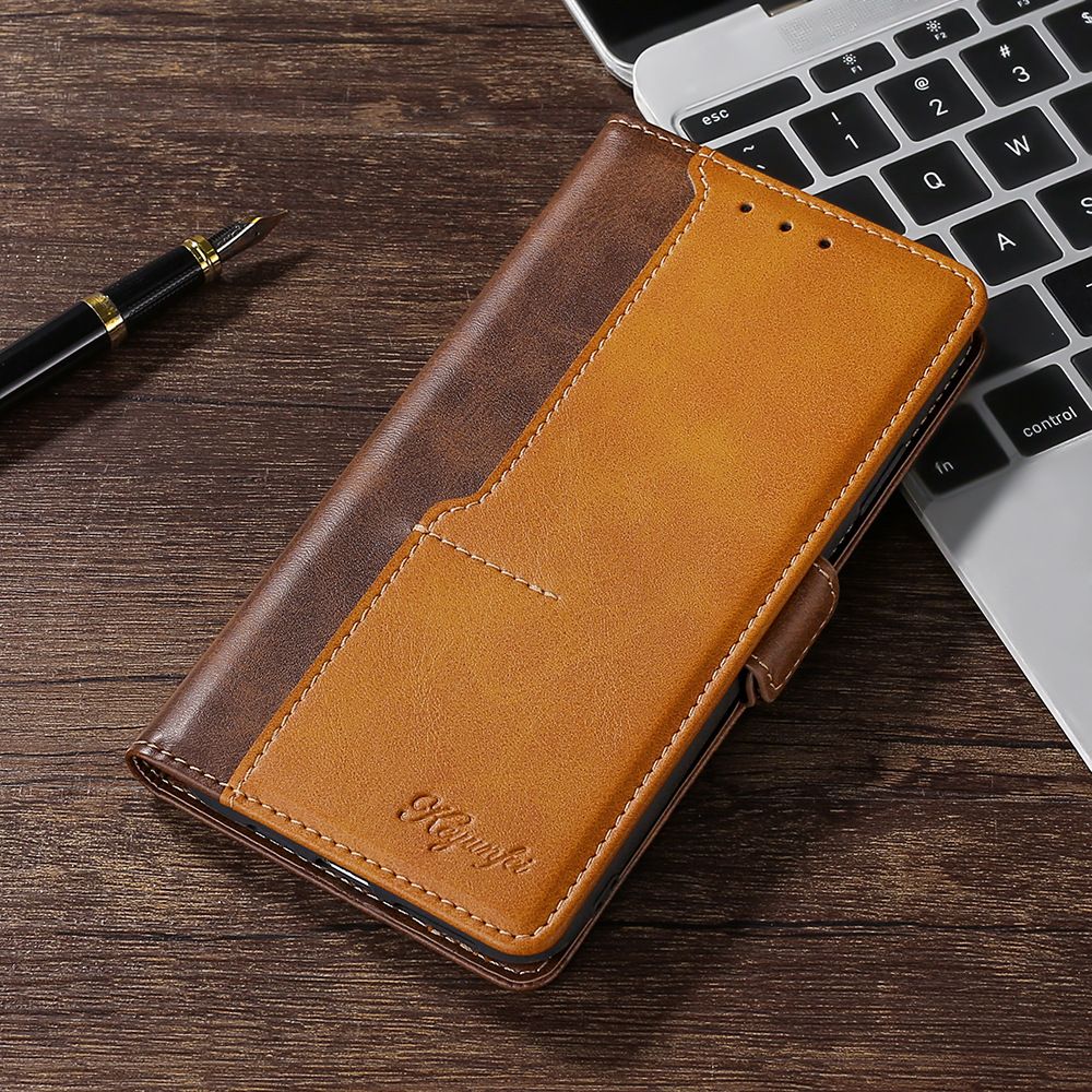 Leather Flip Cover For Tecno Camon 40 Pro Leather Case Magnetic Buckle Shockproof Wallet Covers