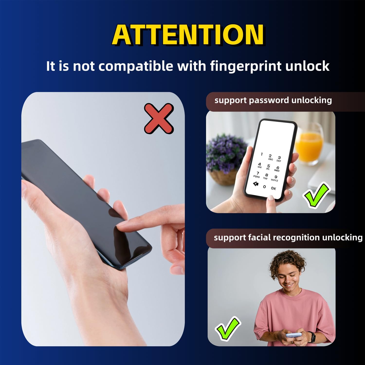 Privacy Tempered Glass Screen Protector for Samsung Galaxy A36, 2 Pack, Anti-Spy, Anti Scratch, Bubble Free, 9H Hardness, Case Friendly