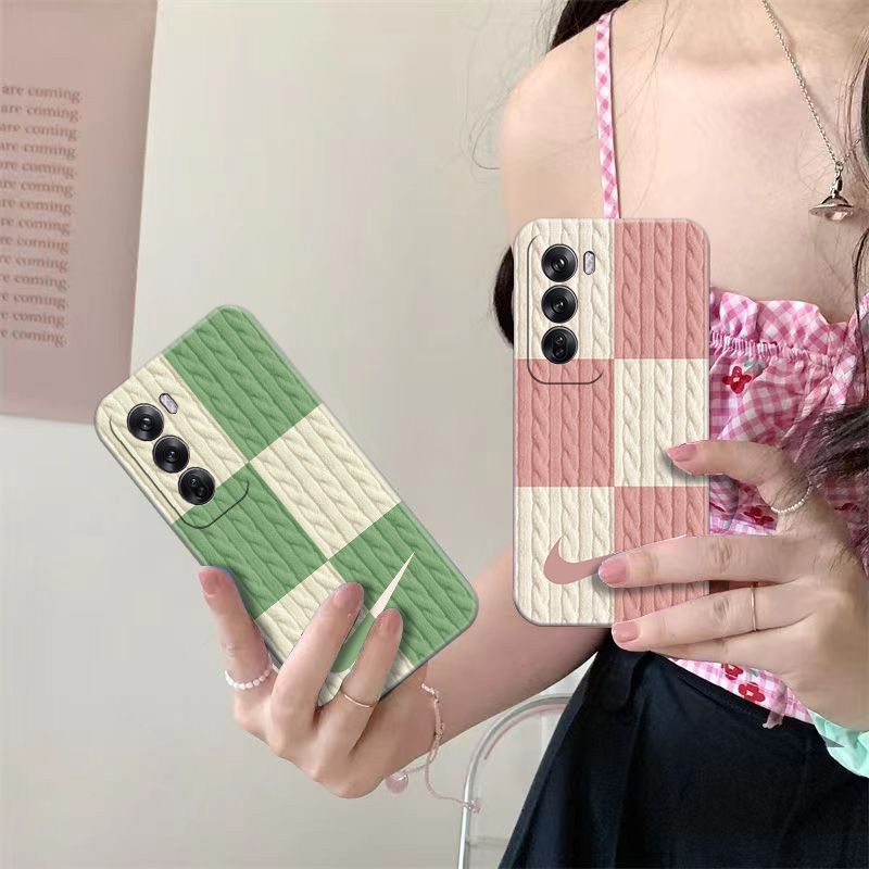 Phone Case for OPPO Reno 12, Reno 12 Pro Fashion Soft Case Fall Prevention Protective Cover