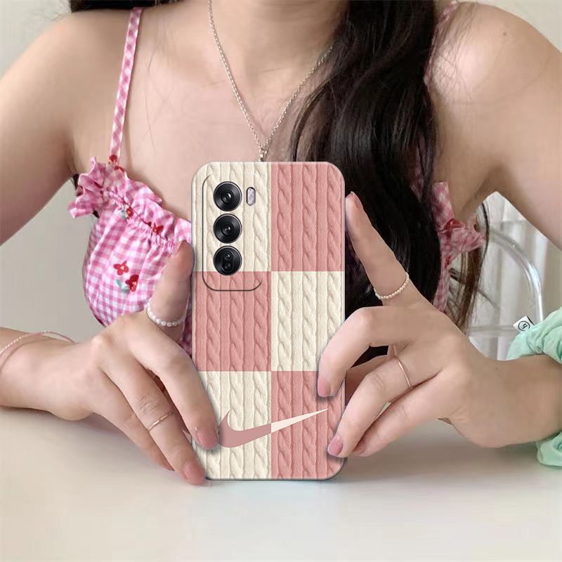 Phone Case for OPPO Reno 12, Reno 12 Pro Fashion Soft Case Fall Prevention Protective Cover