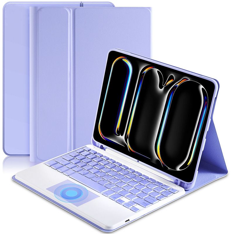 Keyboard + Tablet Case for Samsung Galaxy Tab S9 Ultra 14.6" inch/  S8 Ultra 14.6" inch Magnetic Bluetooth Keyboard Leather Flip Cover With Touchpad Bluetooth Keyboard Flip Cover Leather Case