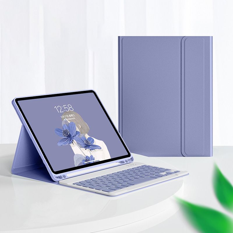 Keyboard + Tablet Case for Apple iPad A16 11th Gen 11 inch/Apple iPad 2025 11 inch (11th generation) Magnetic Bluetooth Keyboard Leather Flip Cover