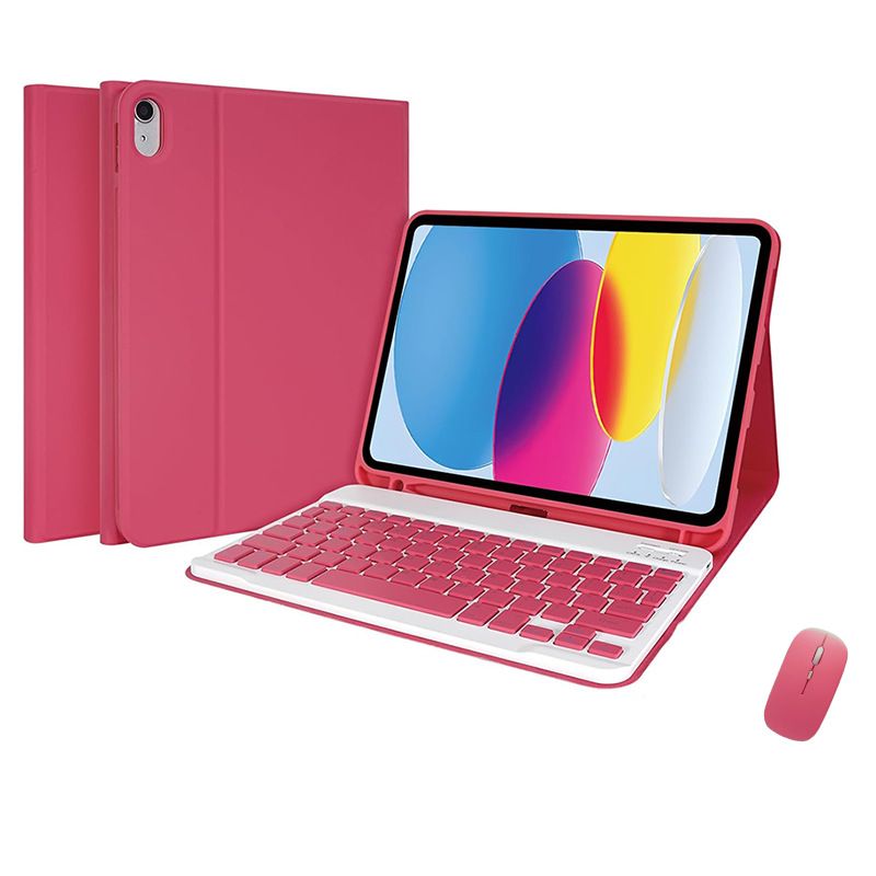 Keyboard + Tablet Case for Apple iPad A16 11th Gen 11 inch/Apple iPad 2025 11 inch (11th generation) Magnetic Bluetooth Keyboard Leather Flip Cover