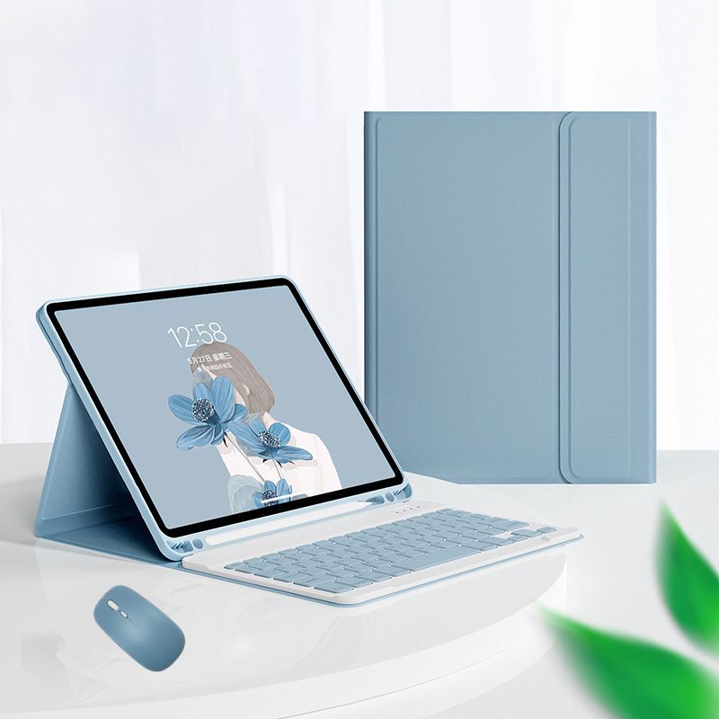 Keyboard + Tablet Case for Apple iPad A16 11th Gen 11 inch/Apple iPad 2025 11 inch (11th generation) Magnetic Bluetooth Keyboard Leather Flip Cover