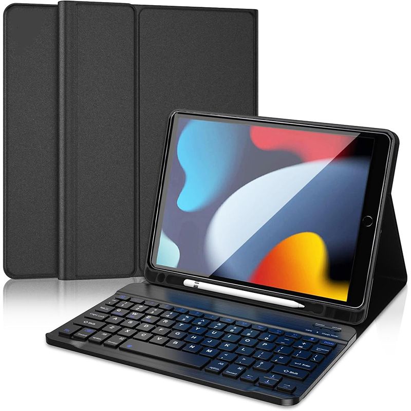 Keyboard + Tablet Case for Apple iPad Air 11 inch (M2) 2024 Magnetic Bluetooth Keyboard Leather Flip Cover