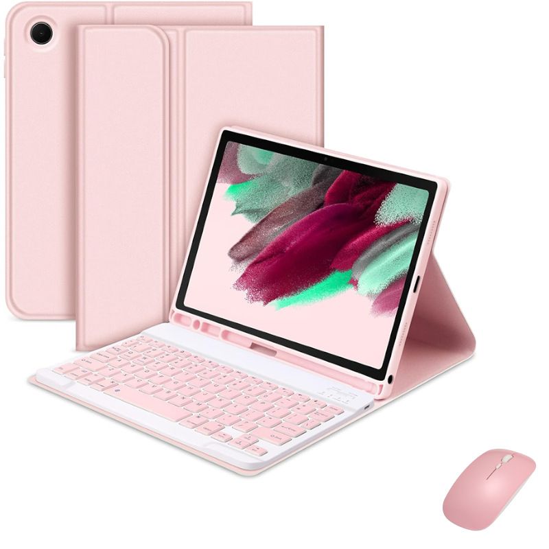 Keyboard + Tablet Case for Samsung Galaxy Tab A7 10.4 inch/ (T500/T505) Magnetic Bluetooth Keyboard Leather Flip Cover