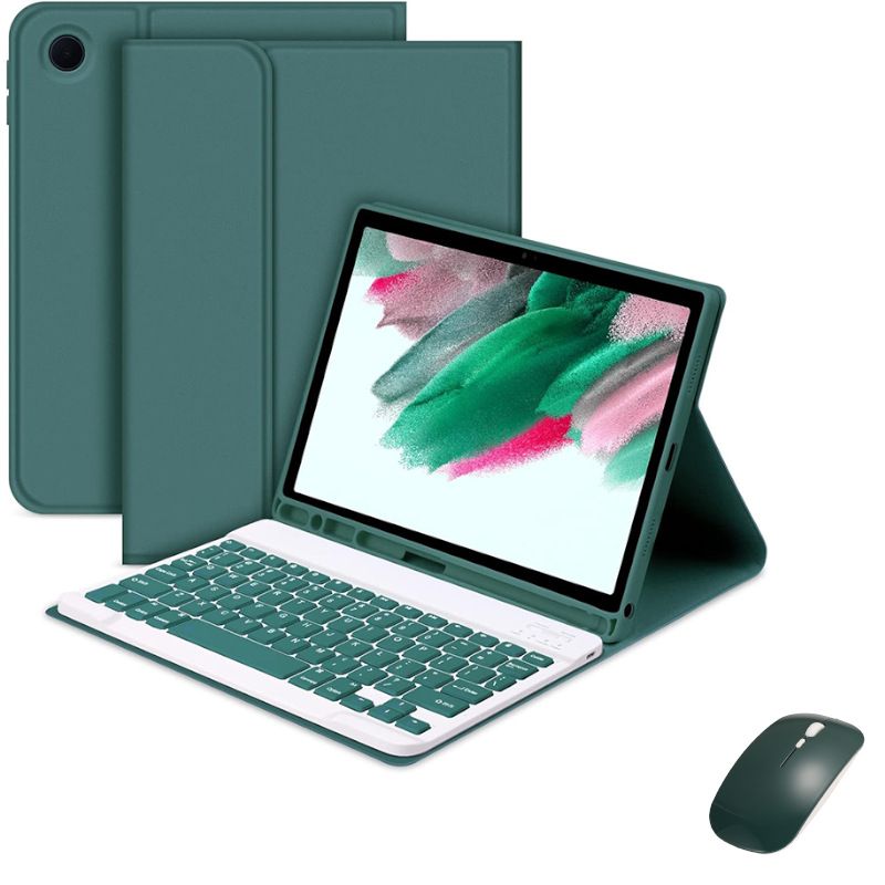 Keyboard + Tablet Case for Samsung Galaxy Tab A7 10.4 inch/ (T500/T505) Magnetic Bluetooth Keyboard Leather Flip Cover