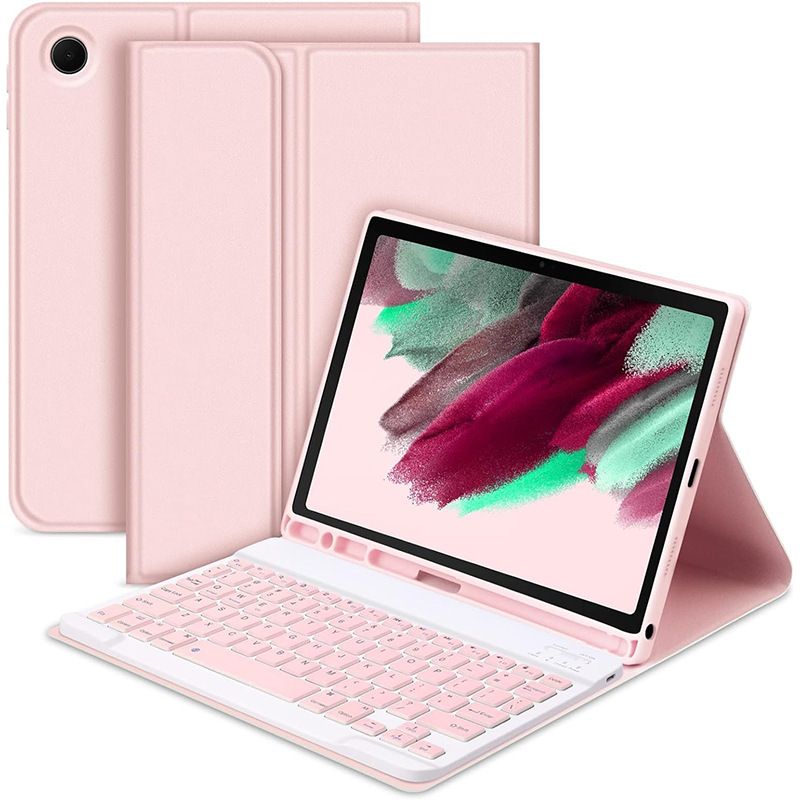 Keyboard + Tablet Case for Samsung Galaxy Tab A7 10.4 inch/ (T500/T505) Magnetic Bluetooth Keyboard Leather Flip Cover