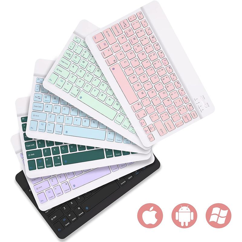 Keyboard + Tablet Case for Samsung Galaxy Tab A7 10.4 inch/ (T500/T505) Magnetic Bluetooth Keyboard Leather Flip Cover