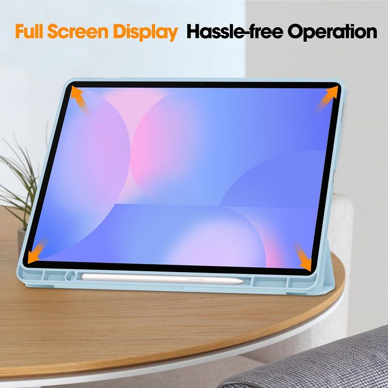Leather Flip Cover Tablet Case for Samsung Galaxy Tab S10 FE+ 13.1 inch/ for Samsung Galaxy Tab S10 FE Plus 13.1 inch Flip Cover Leather Case