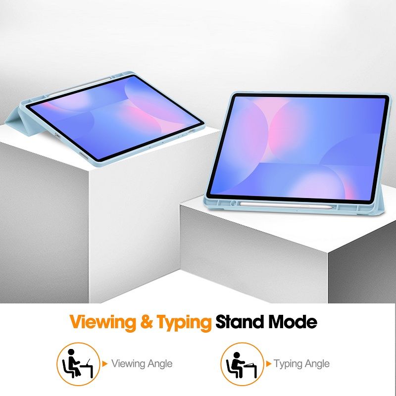 Leather Flip Cover Tablet Case for Samsung Galaxy Tab S10 FE+ 13.1 inch/ for Samsung Galaxy Tab S10 FE Plus 13.1 inch Flip Cover Leather Case