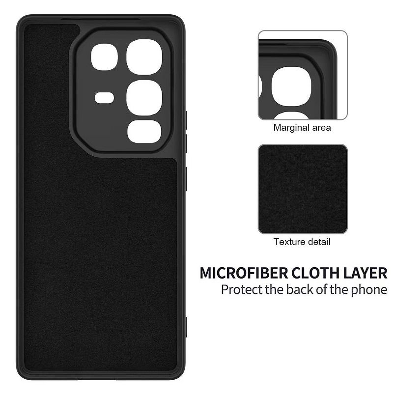Silicone Phone Case For Infinix Note 50 Pro 4G/ (X6855)  Fall Prevention Protective Case