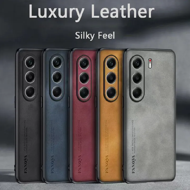 Luxury Business Retro Leather Phone Case For Tecno Camon 40 Pro, Shockproof Fall prevention Protective Case