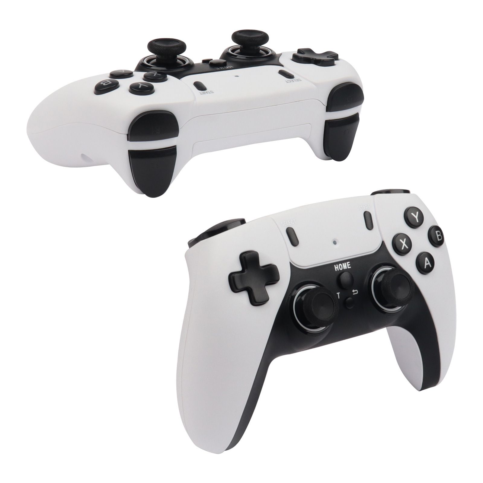 Gamepad Video Game Joystick Buttons Wireless BT P4 Gaming Controller Compatible with P4/P3/PC/Android/Smart TV Box Console