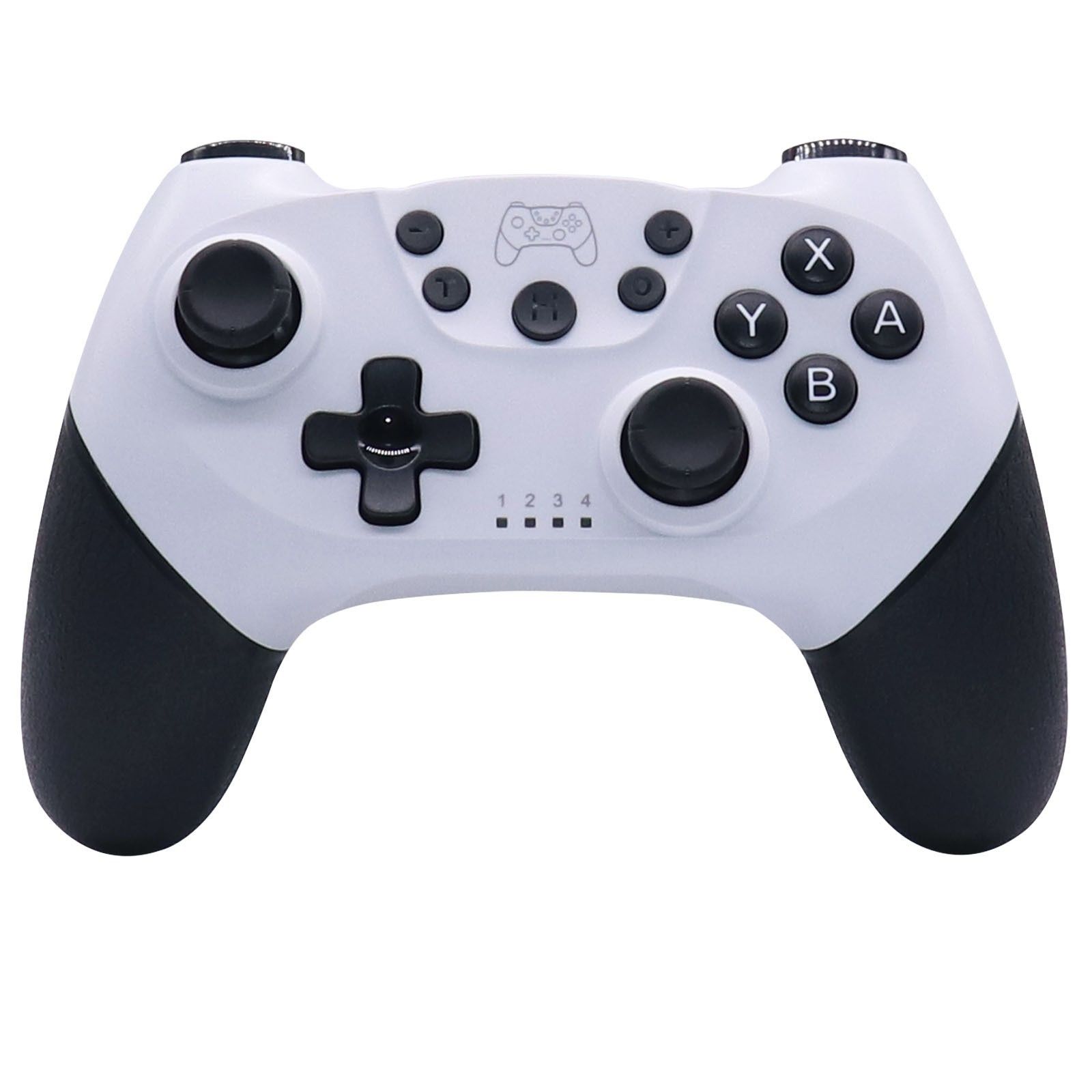 Wireless Controller Compatible for Nintendo Switch Adjustable Turbo with 6-Axis Vibration Gamepad for PC/NS Lite Console