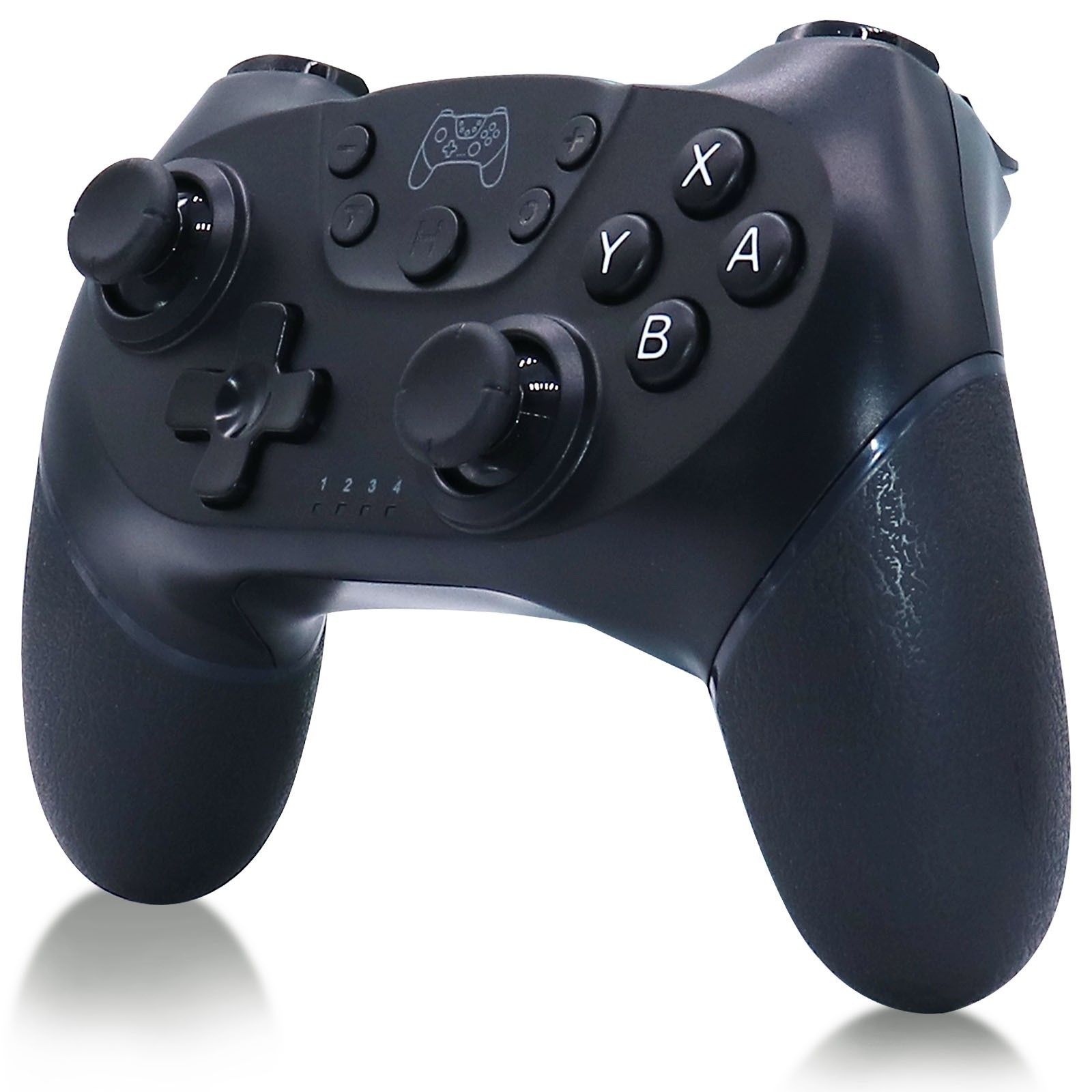 Wireless Controller Compatible for Nintendo Switch Adjustable Turbo with 6-Axis Vibration Gamepad for PC/NS Lite Console