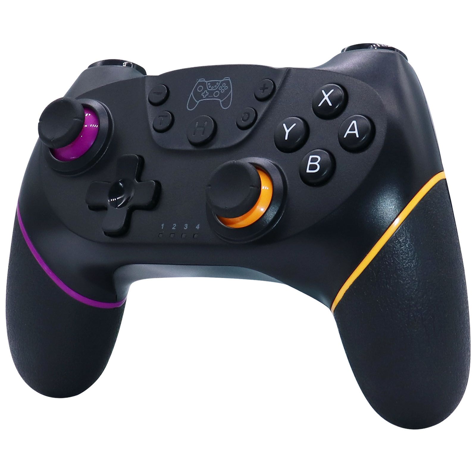 Wireless Controller Compatible for Nintendo Switch Adjustable Turbo with 6-Axis Vibration Gamepad for PC/NS Lite Console